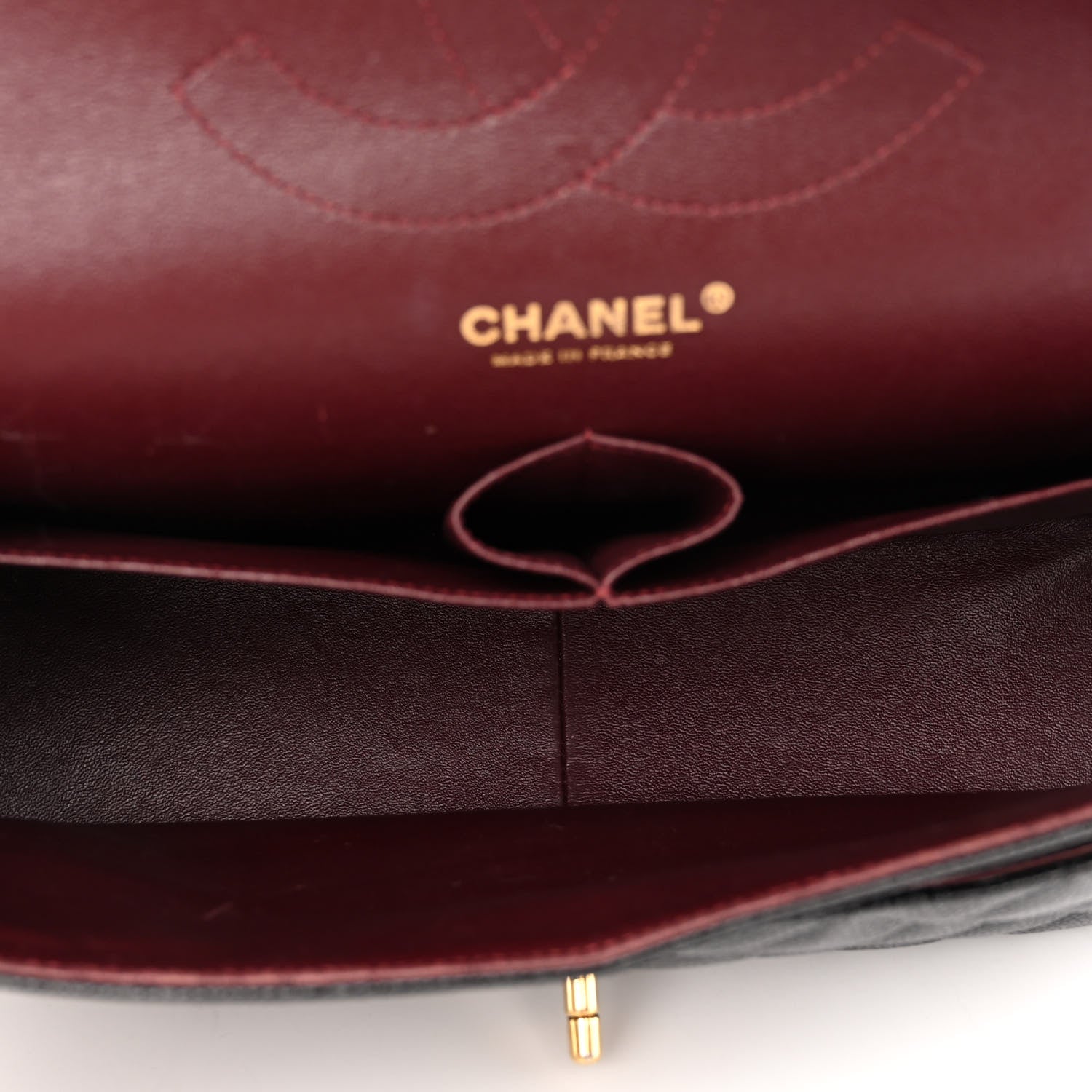 Chanel Caviar Quilted Jumbo Double Flap Black 4 of 12