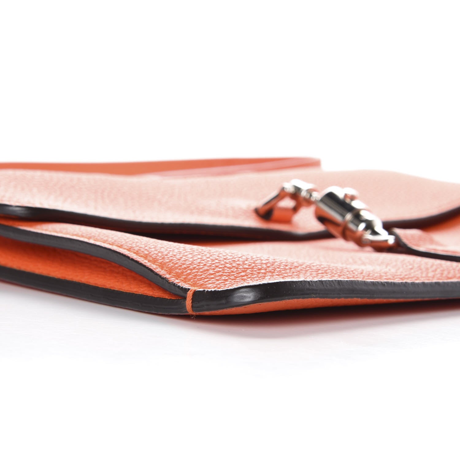 Gucci Grand Prix Calfskin Jackie Convertible Shoulder Bag Orange 7 of 10