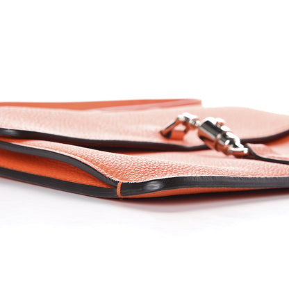Gucci Grand Prix Calfskin Jackie Convertible Shoulder Bag Orange 7 of 10