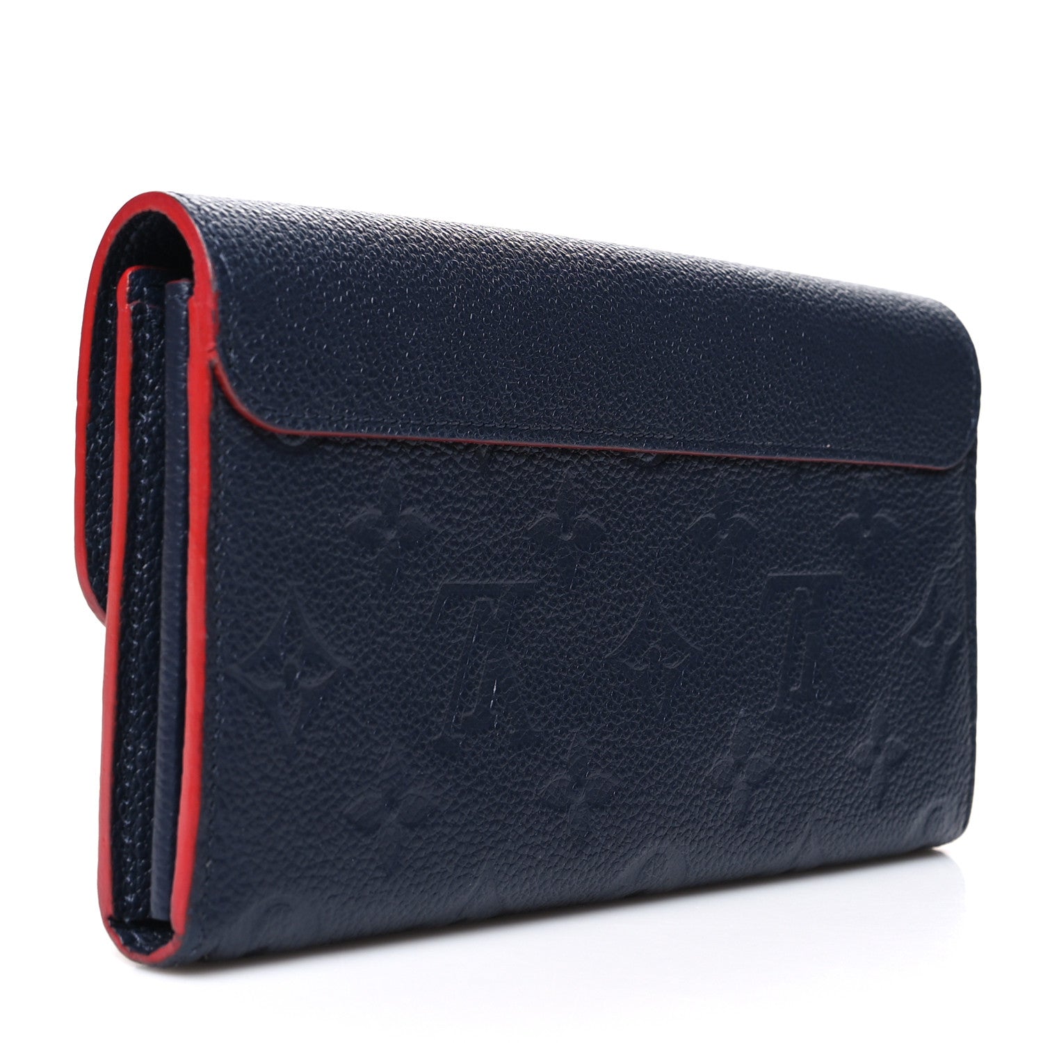 Louis Vuitton Empreinte Pont-Neuf Wallet Marine Rouge 3 of 11