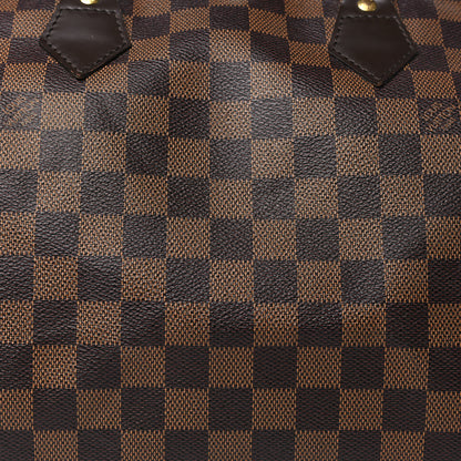 Louis Vuitton Damier Ebene Speedy 30 6 of 9