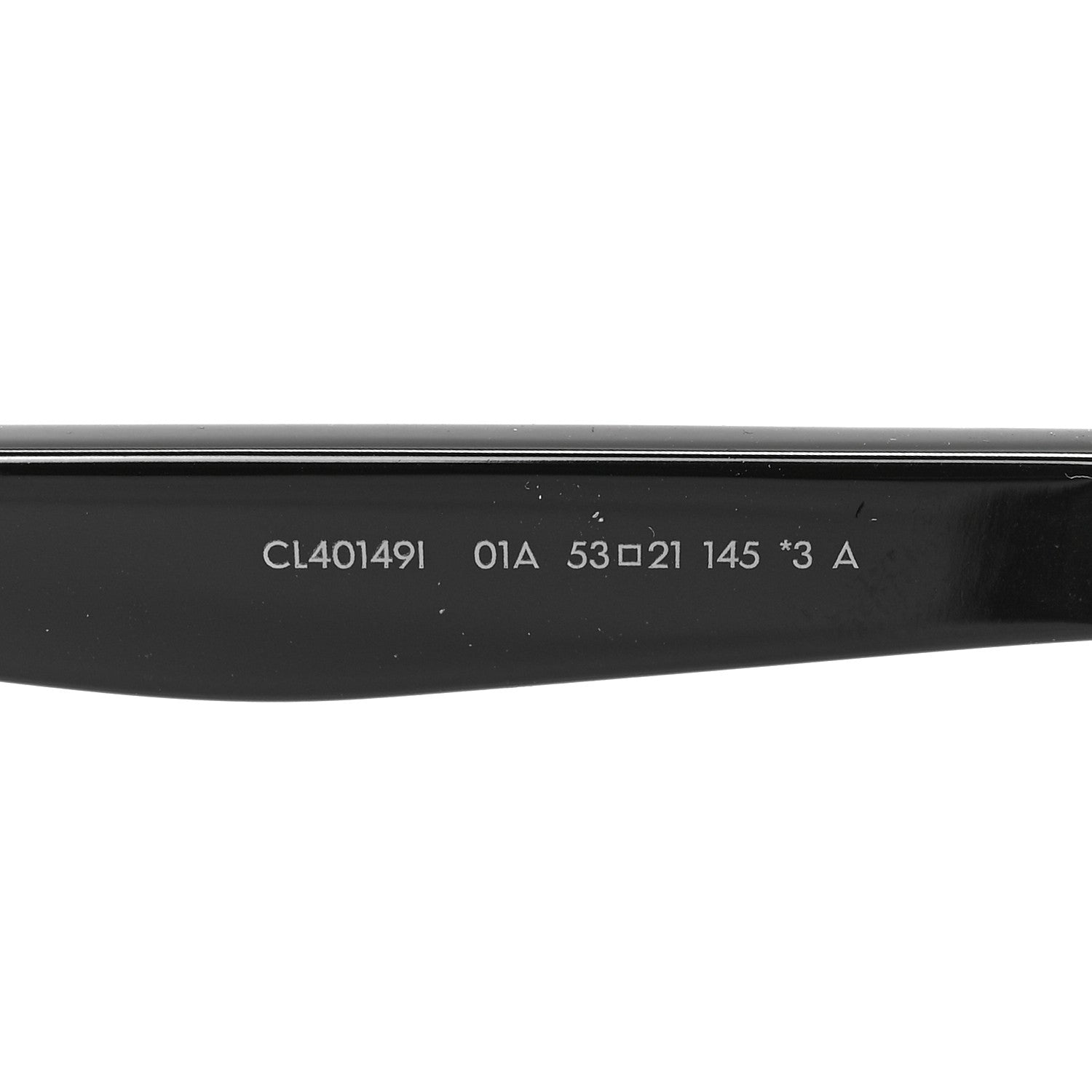 Celine Acetate Cat Eye Sunglasses CL401491 Black 6 of 6