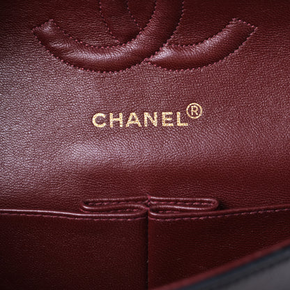 Chanel Lambskin Quilted Medium Double Flap Black 6 of 10