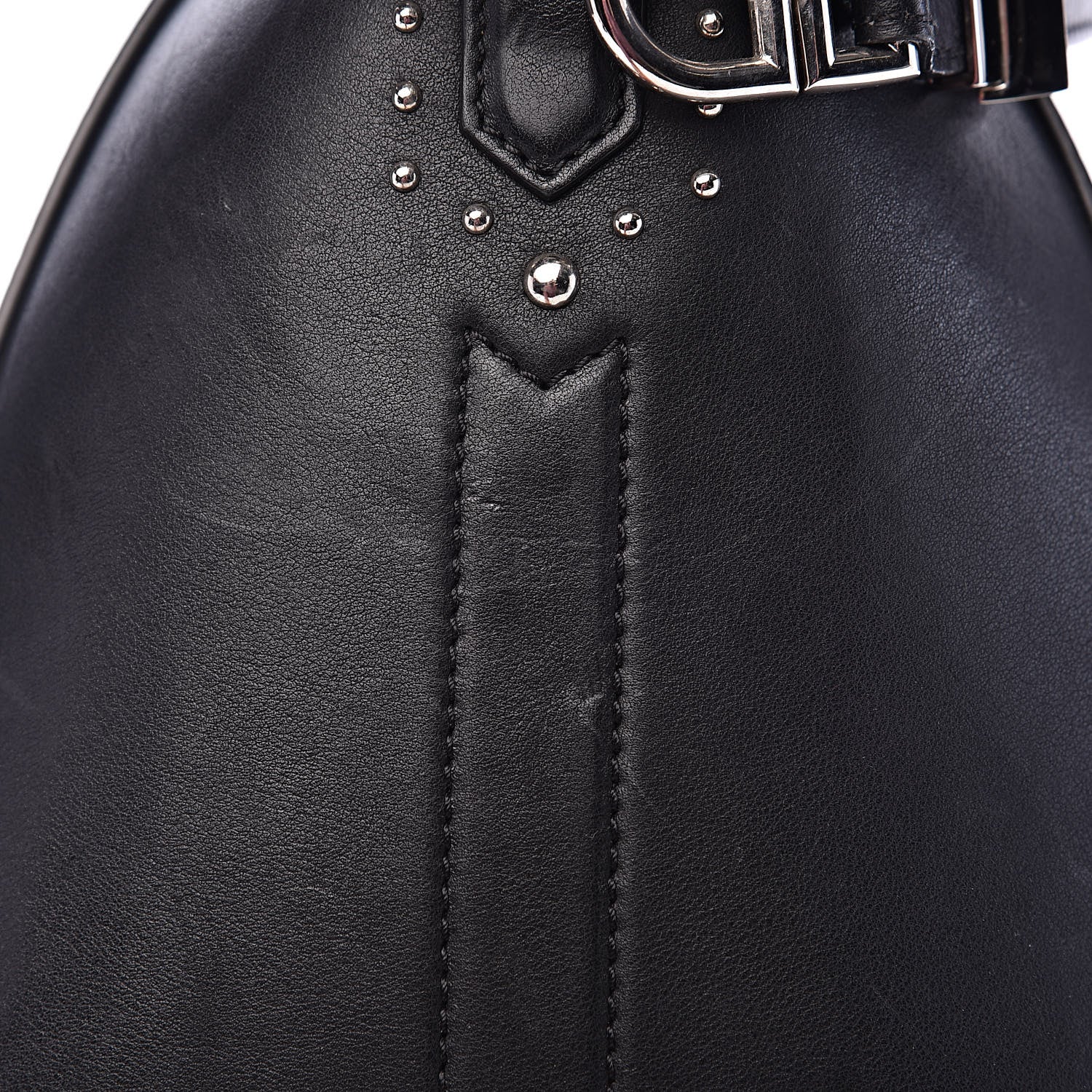 Givenchy Calfskin Medium Studded Antigona Black 14 of 20