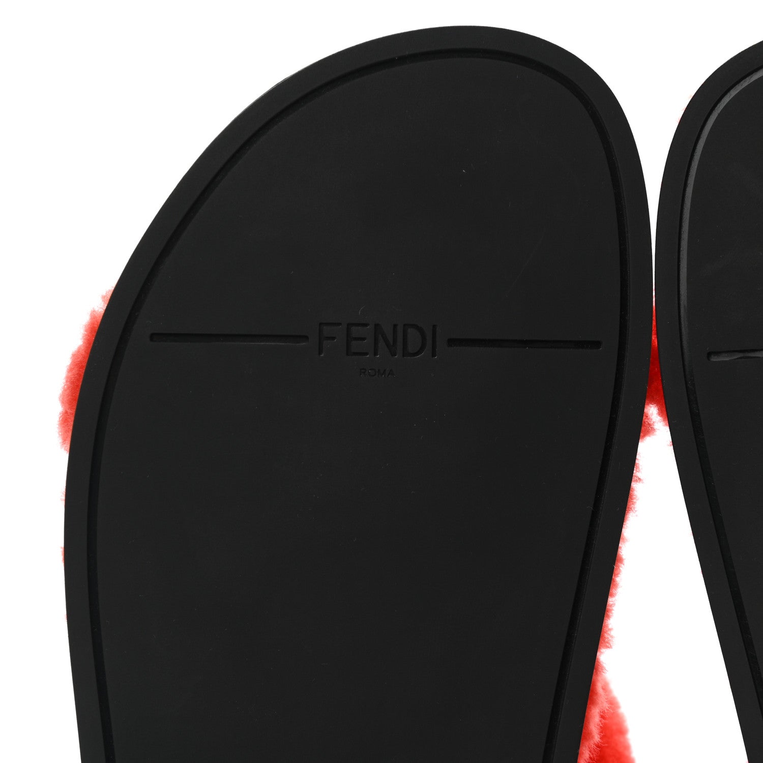 Fendi Shearling FF Fendi Feel Sandals 38 Georgia Georgia Scuro 6 of 9