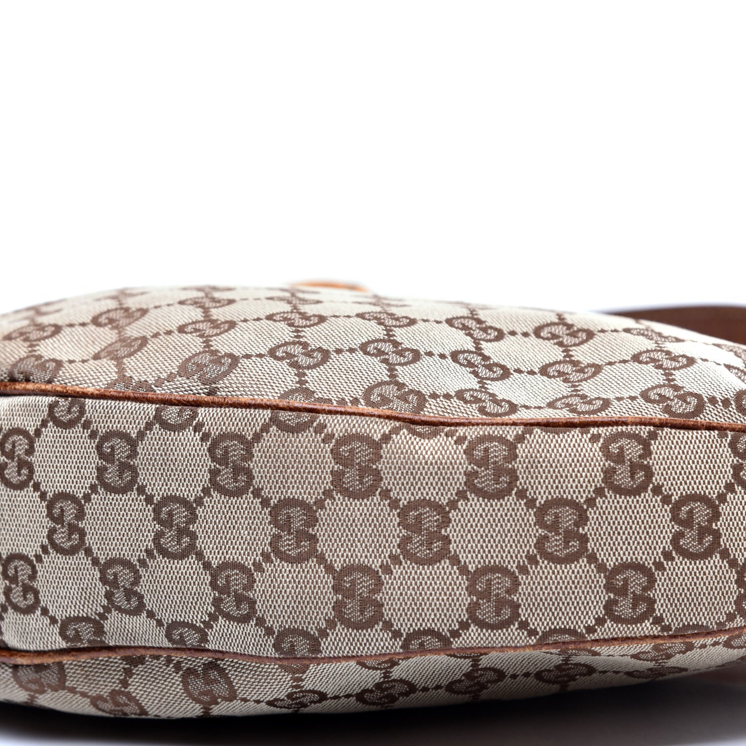 Gucci Monogram Bamboo Ring Hobo Brown 7 of 11