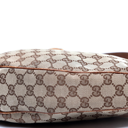 Gucci Monogram Bamboo Ring Hobo Brown 7 of 11