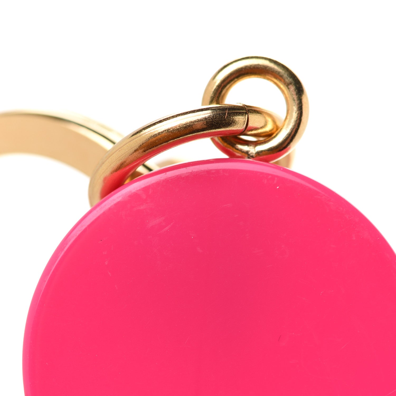 Louis Vuitton Wood Monogram Vivienne Puppet Bag Charm Key Holder Pink 6 of 7