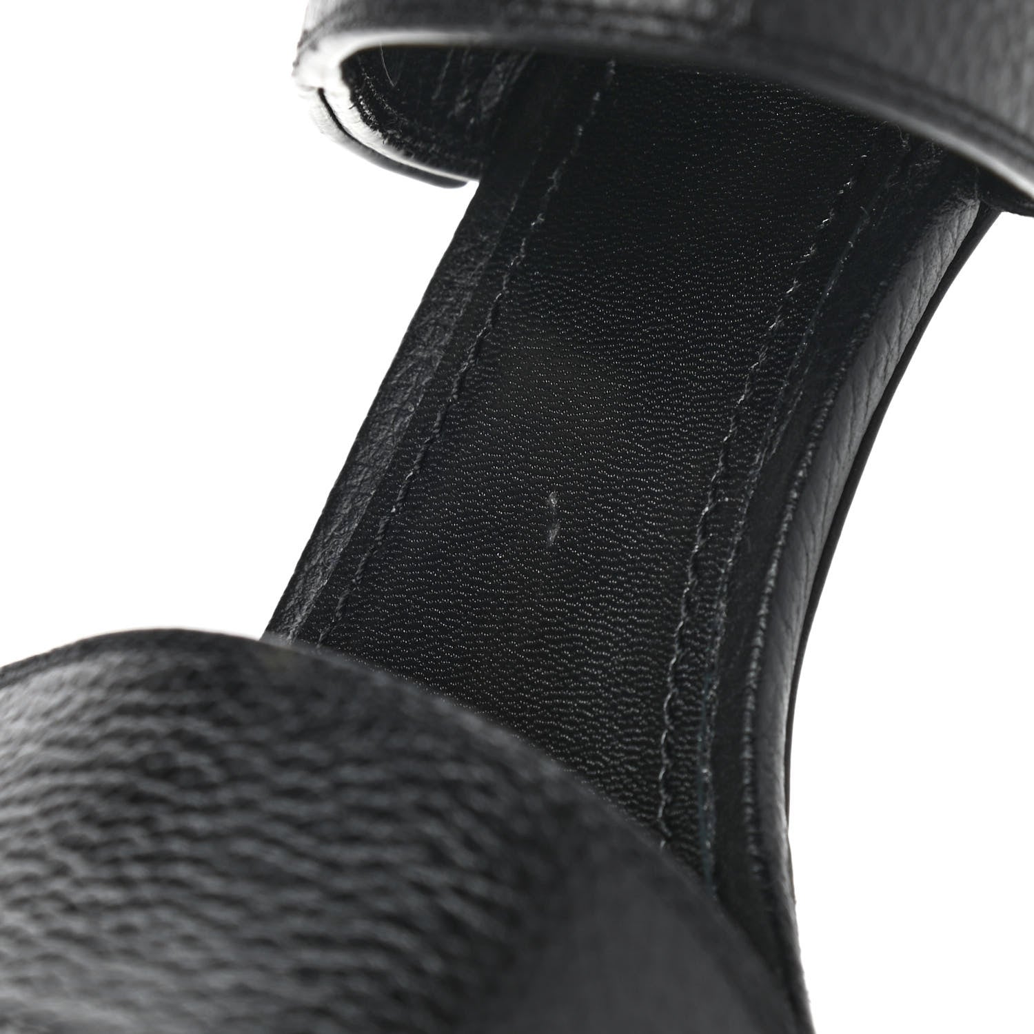 Louis Vuitton Taurillon Horizon Platform Sandals 41 Black 9 of 12