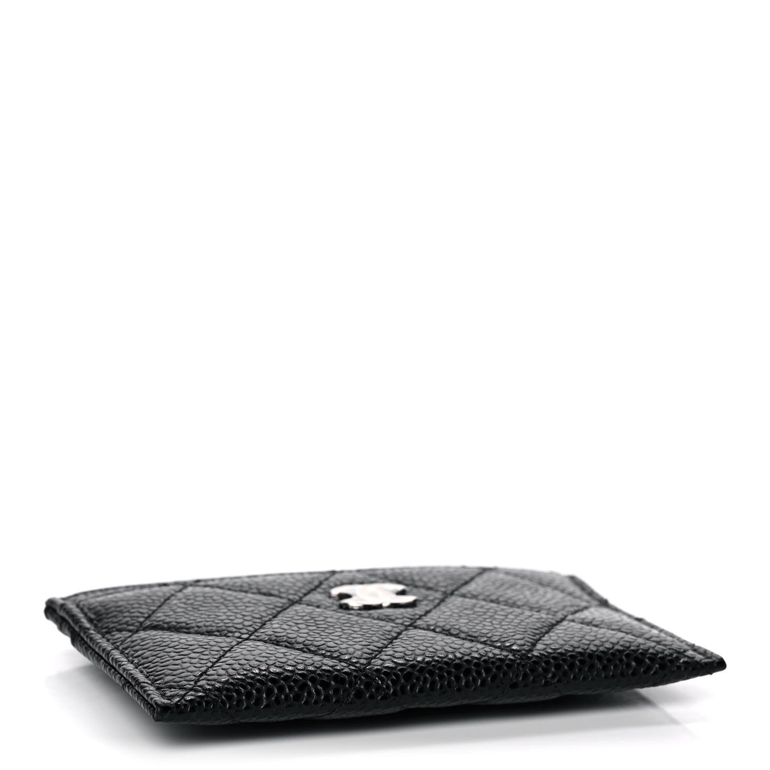 Chanel Caviar Quilted Card Holder Black 4 of 10