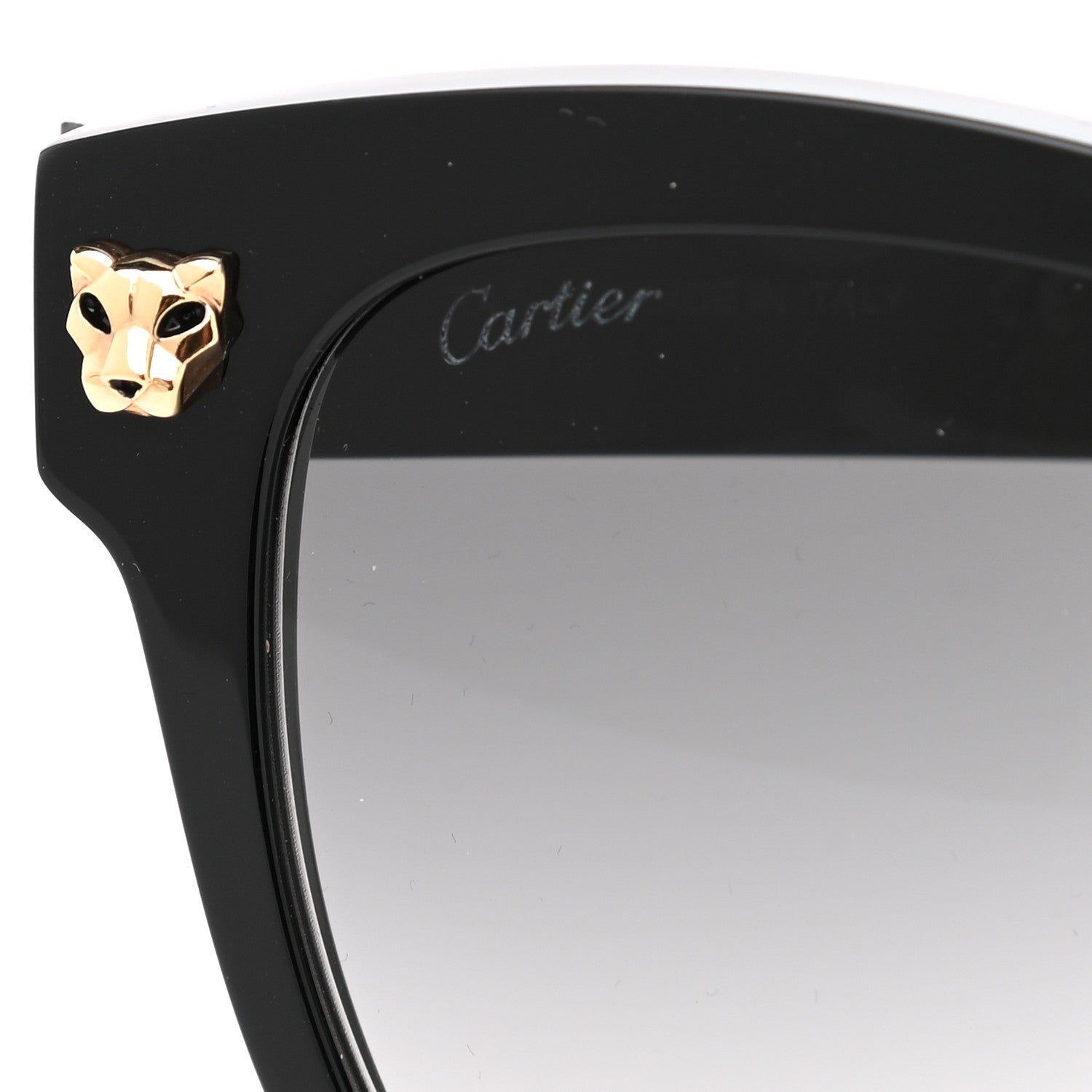 Cartier Panthere De Cartier Sunglasses Black 7 of 8