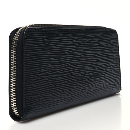 Louis Vuitton Epi Clemence Wallet Black 3 of 7
