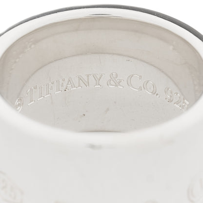 Tiffany Sterling Silver Wide 1837 Ring 49 5 4 of 4