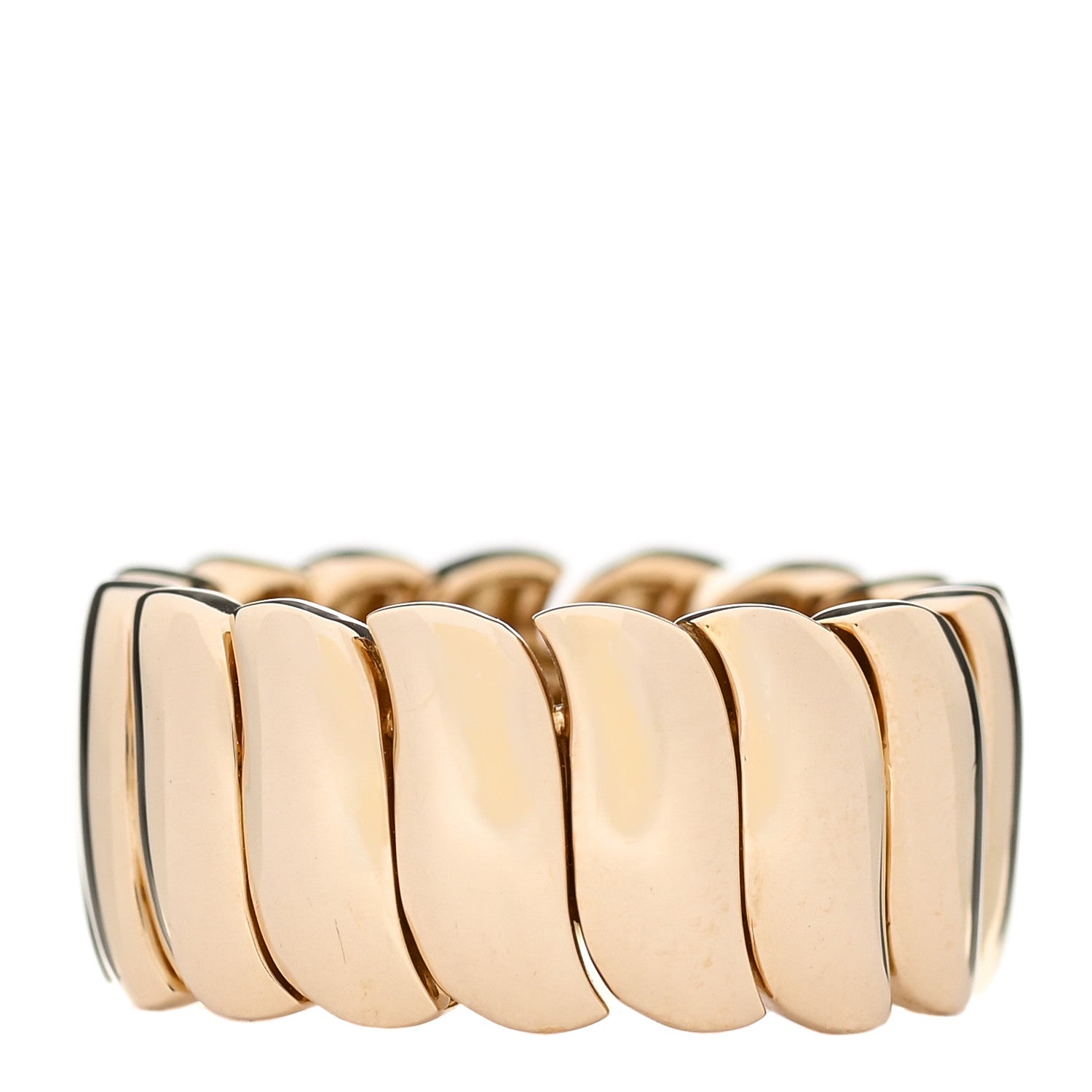 Anita Ko 18K Yellow Gold Large Zoe Ring 49 4.75 1 of 4
