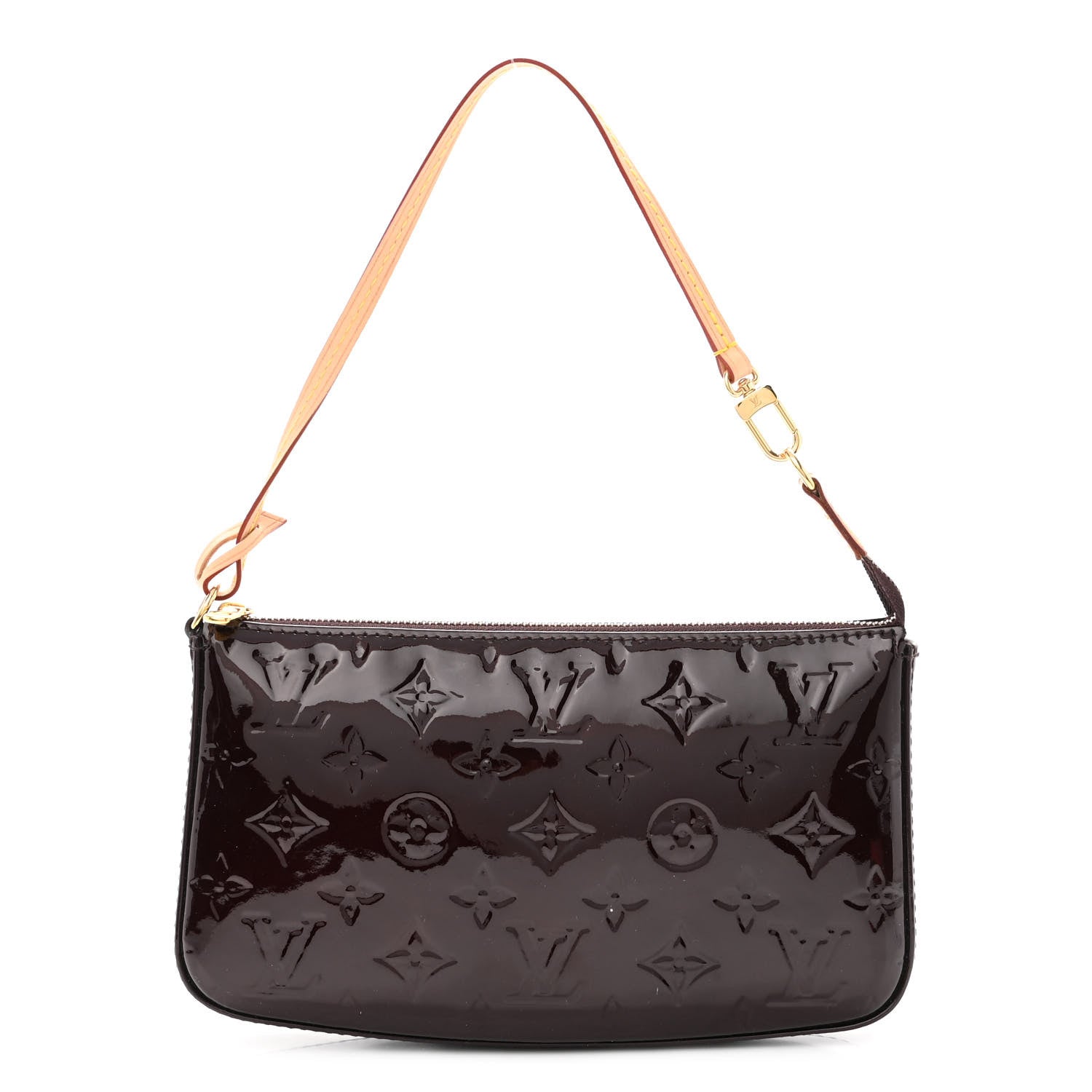 Louis Vuitton Vernis Pochette Accessories NM Amarante 1 of 9