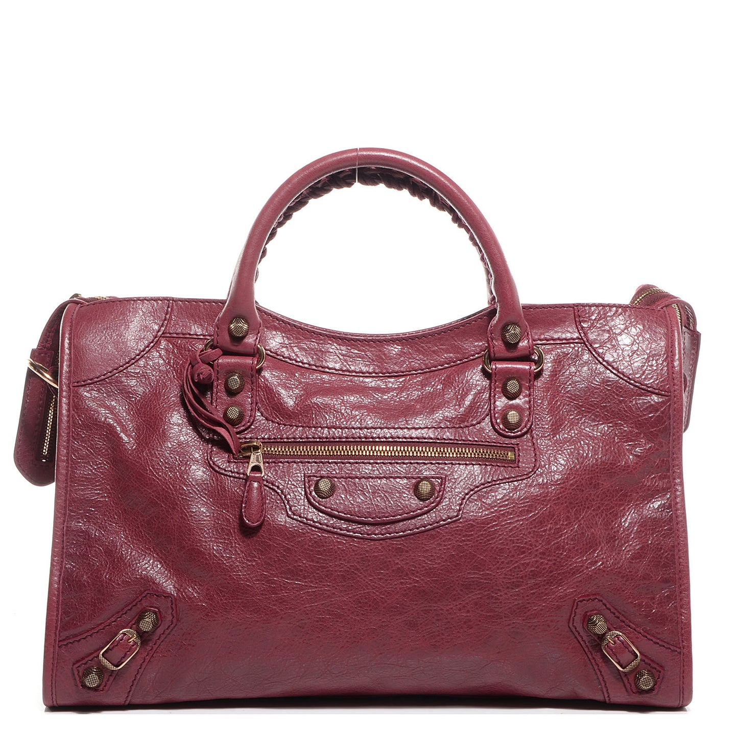 Agneau Giant 12 Rose Gold Hardware City Cassis