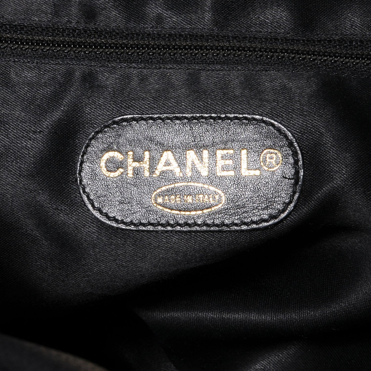 Chanel Caviar Large CC Shoulder Bag Black 6 of 7