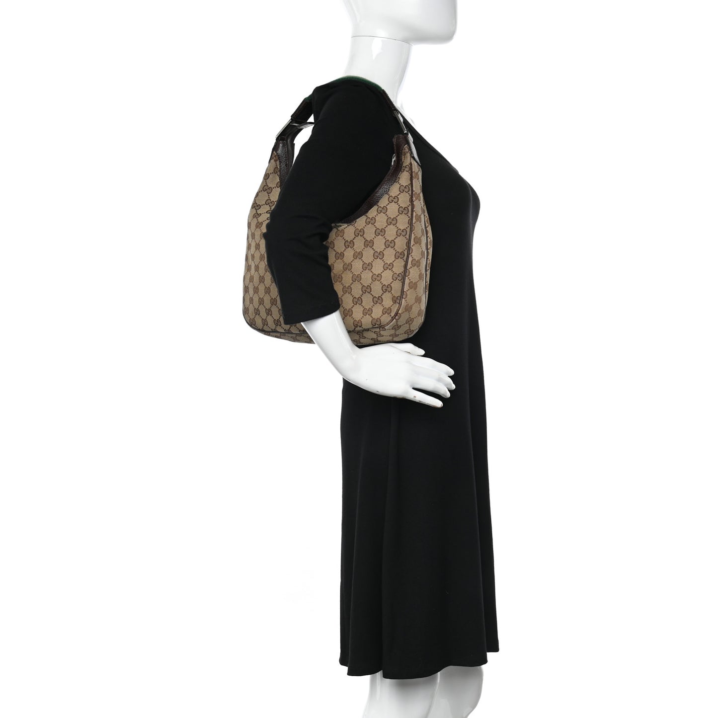 Monogram Medium Pop Hobo Dark Brown