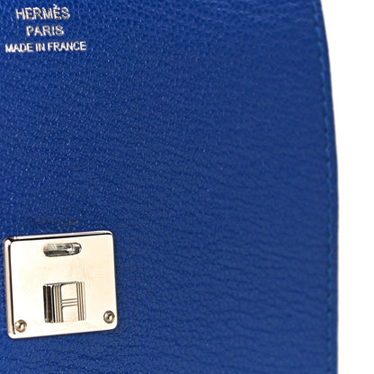 Hermes Chevre Mysore Clic 12 Wallet Bleu Electrique 14 of 14