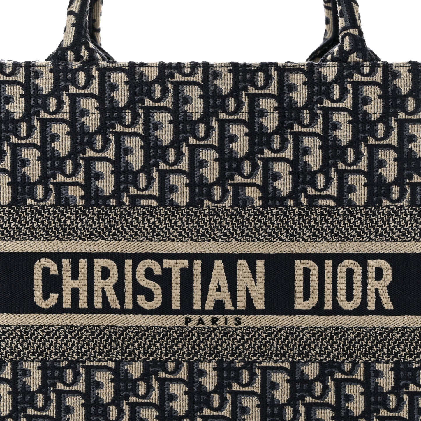 Oblique Medium Book Tote Blue Multicolor