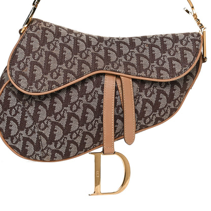 Christian Dior Monogram Saddle Bag Brown 8 of 10