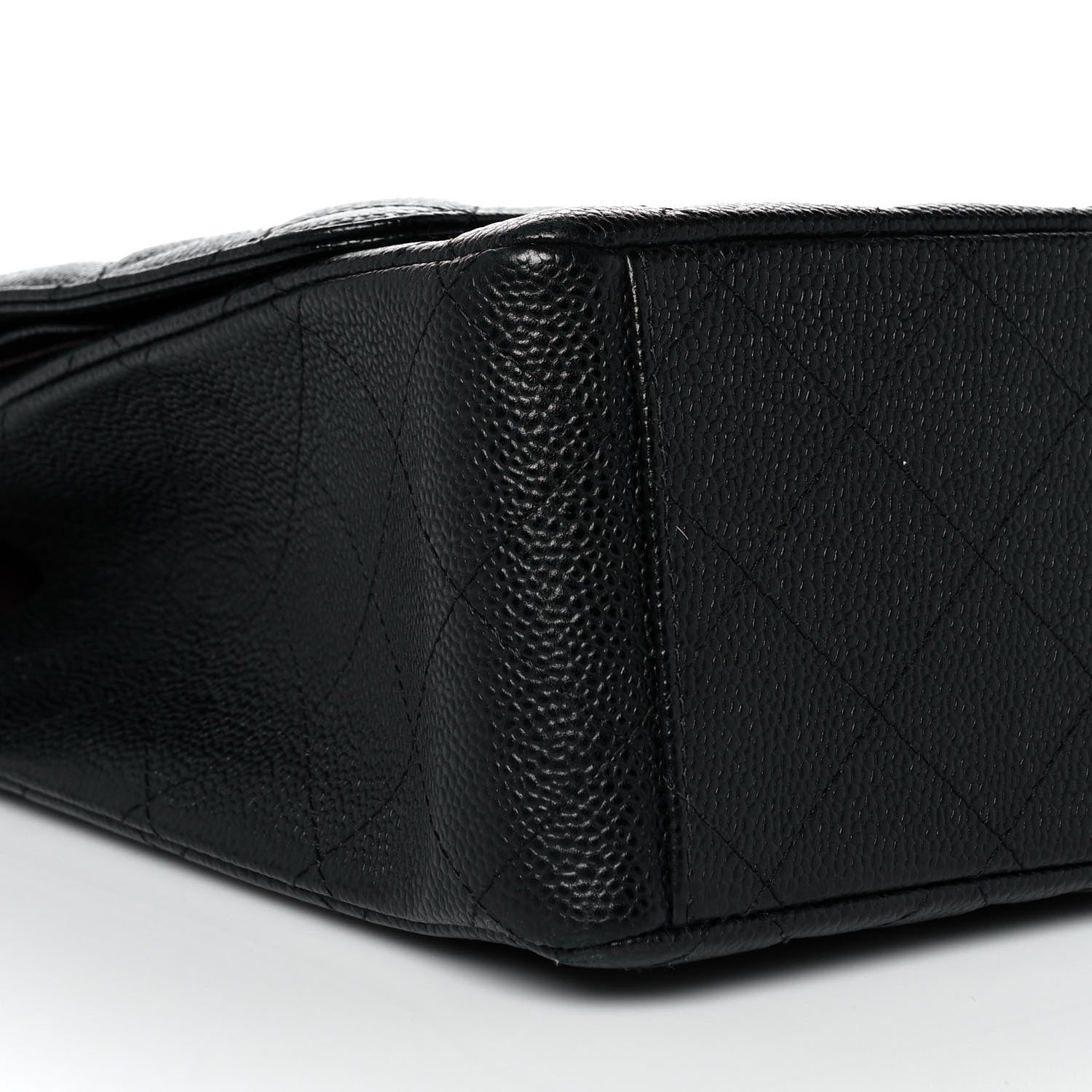 Chanel Caviar Quilted Maxi Double Flap Black 8 of 9