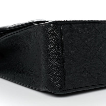 Chanel Caviar Quilted Maxi Double Flap Black 8 of 9