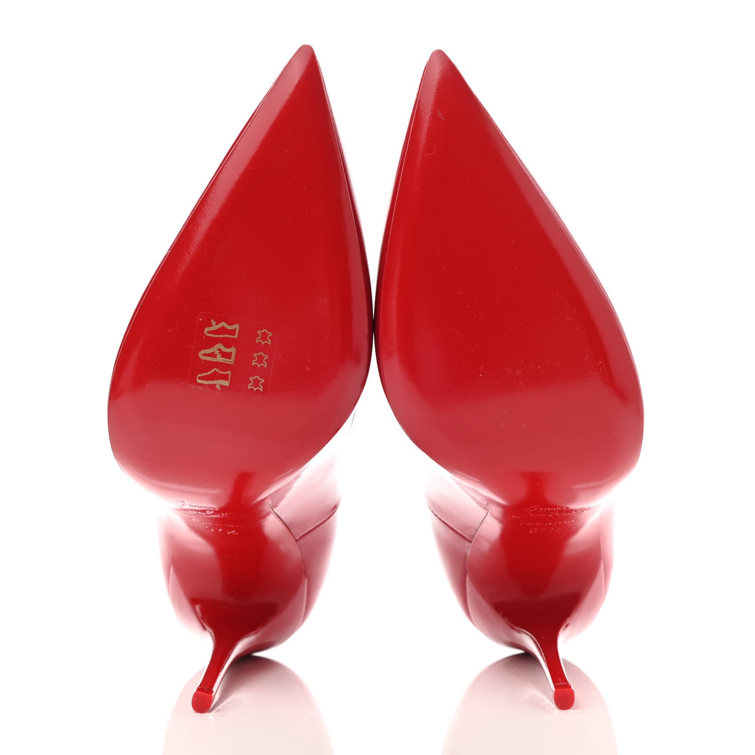 Christian Louboutin Patent So Kate 120 Pumps 37.5 Red 5 of 8