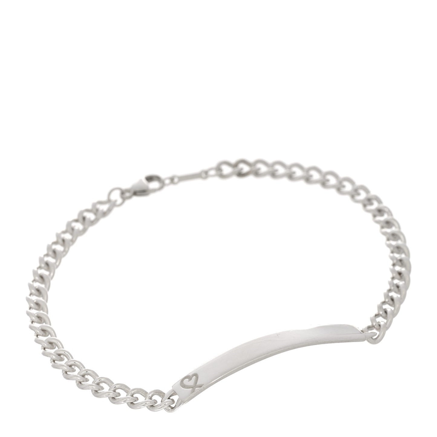 Sterling Silver Paloma Picasso Loving Heart Bar Bracelet