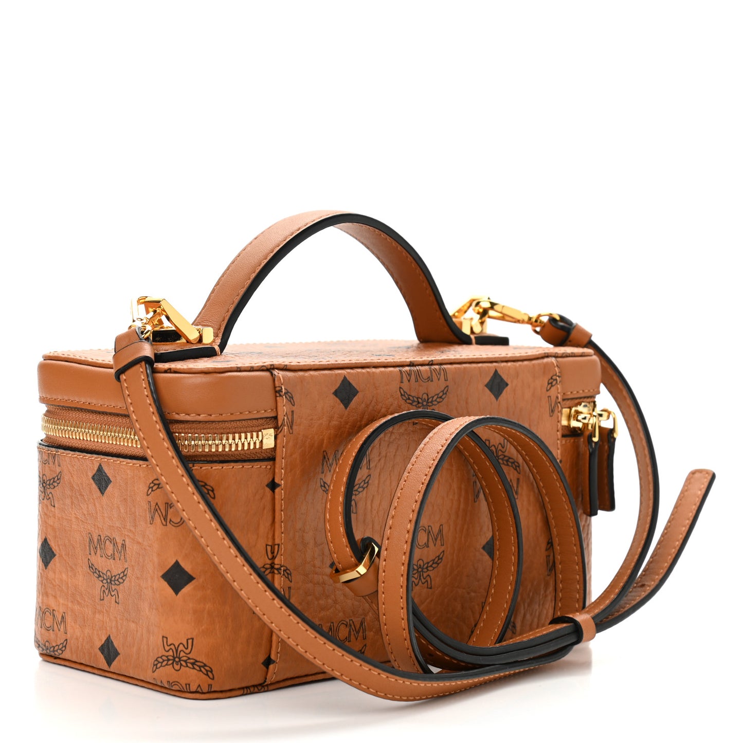 Visetos Vanity Case Cognac
