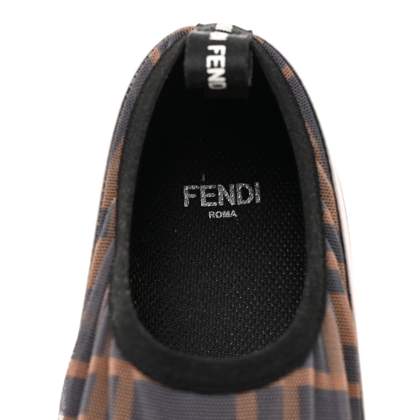 Technical Mesh Tulle Slip On Sneaker 37 Rose Tobacco