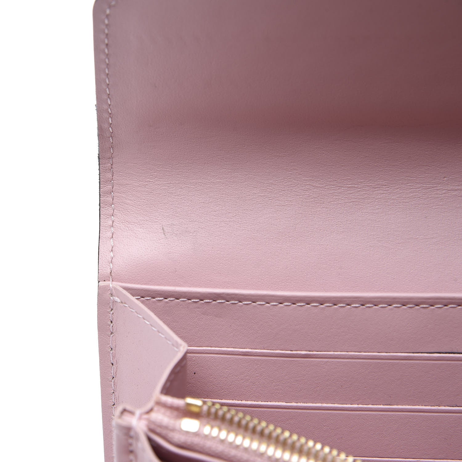 Louis Vuitton Vernis Sarah Wallet NM Rose Ballerine 6 of 8