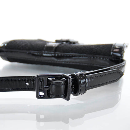 Burberry Patent Glitter Nova Check Bag Black 5 of 8