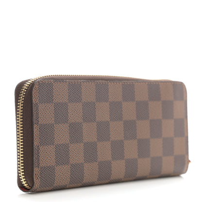 Louis Vuitton Damier Ebene Clemence Wallet Cherry 3 of 6