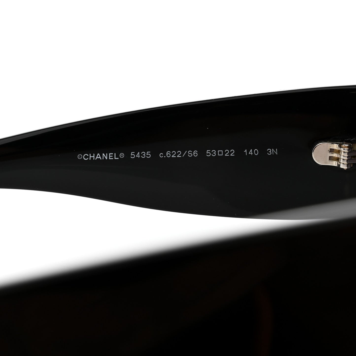 Acetate Rectangle Sunglasses 5435 Black