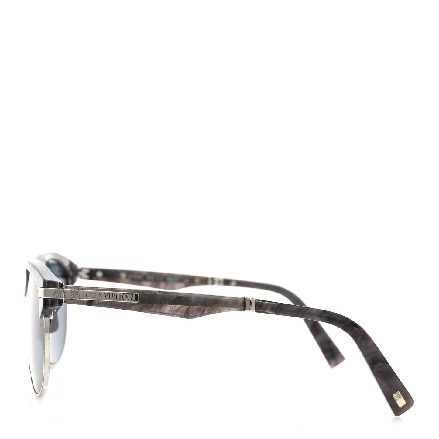 Acetate Metal In The Pocket Sunglasses Z1017U Grey Silver