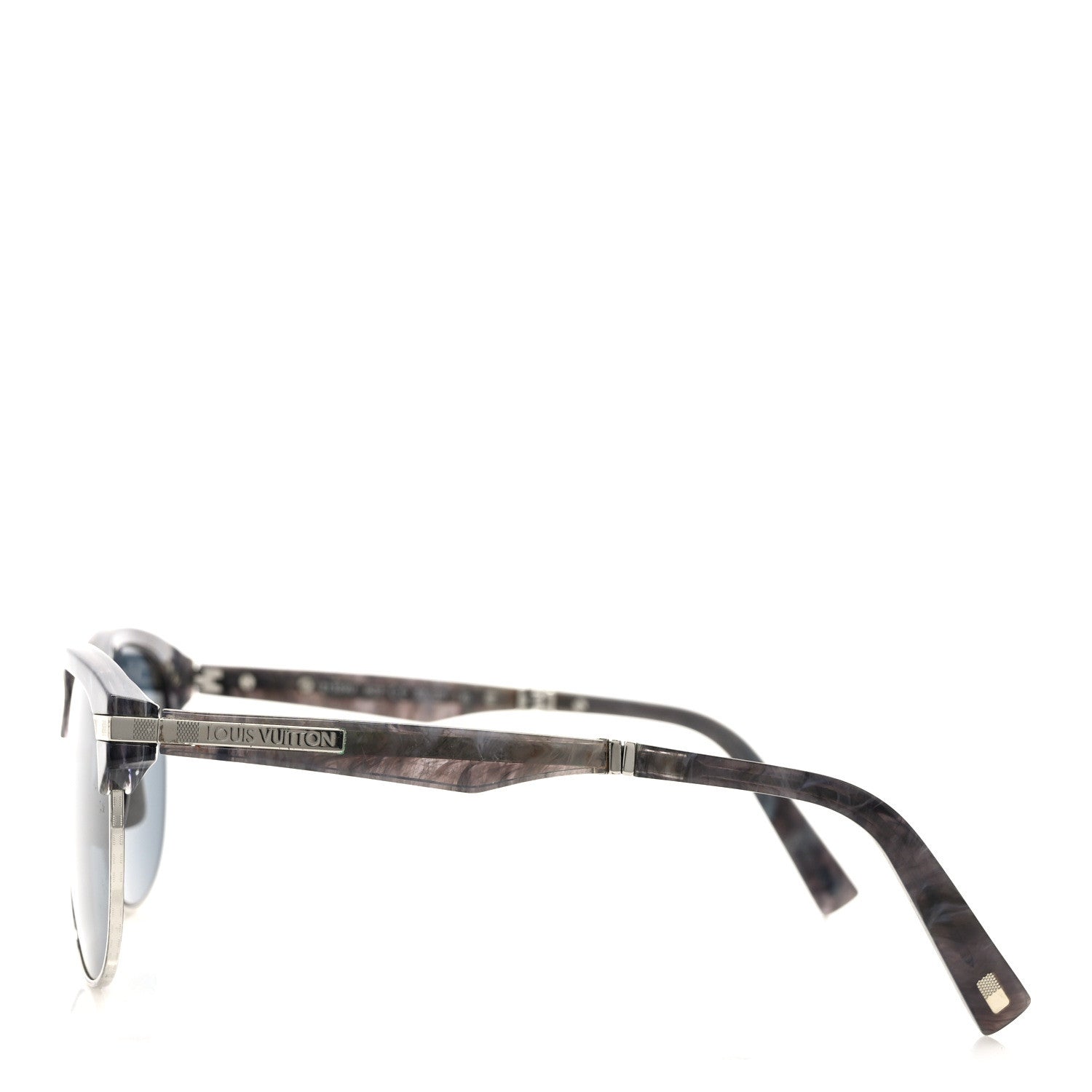 Louis Vuitton Acetate Metal In The Pocket Sunglasses Z1017U Grey Silver 3 of 7