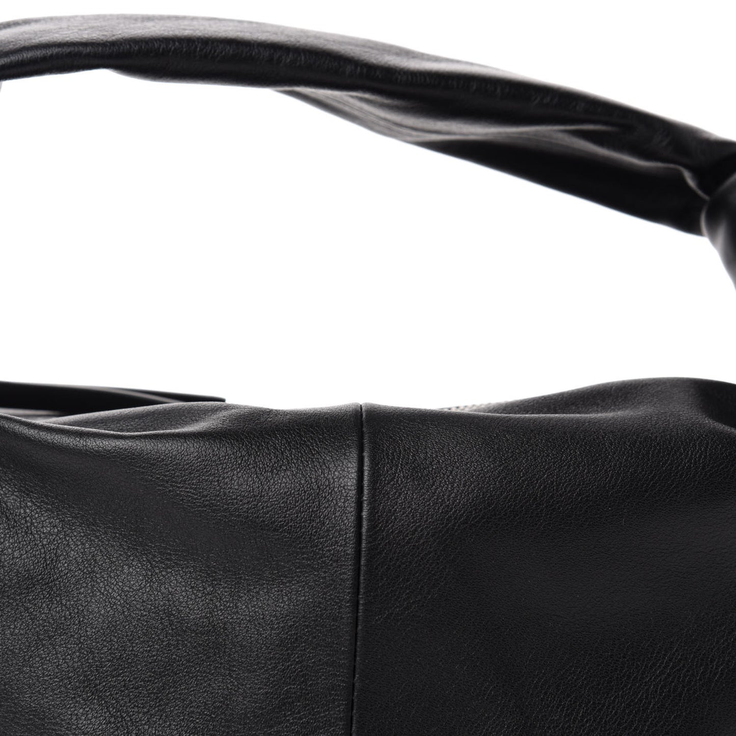 Nappa Mini Double Knot Bag Black