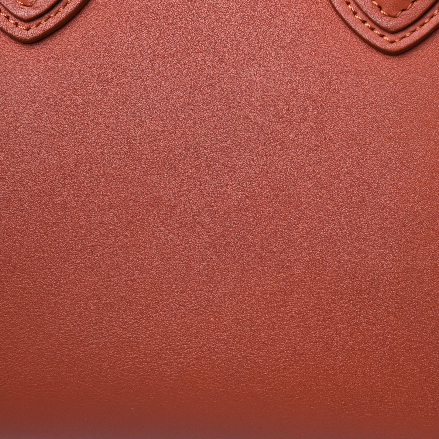Smooth Calfskin Nano Luggage Terracotta