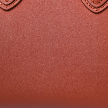 Celine Smooth Calfskin Nano Luggage Terracotta 15 of 18