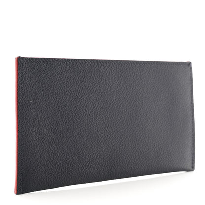 Louis Vuitton Calfskin Felicie Chain Wallet Card Holder Insert Marine Rouge 3 of 6