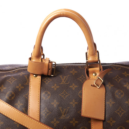 Louis Vuitton Monogram Keepall Bandouliere 55 7 of 9