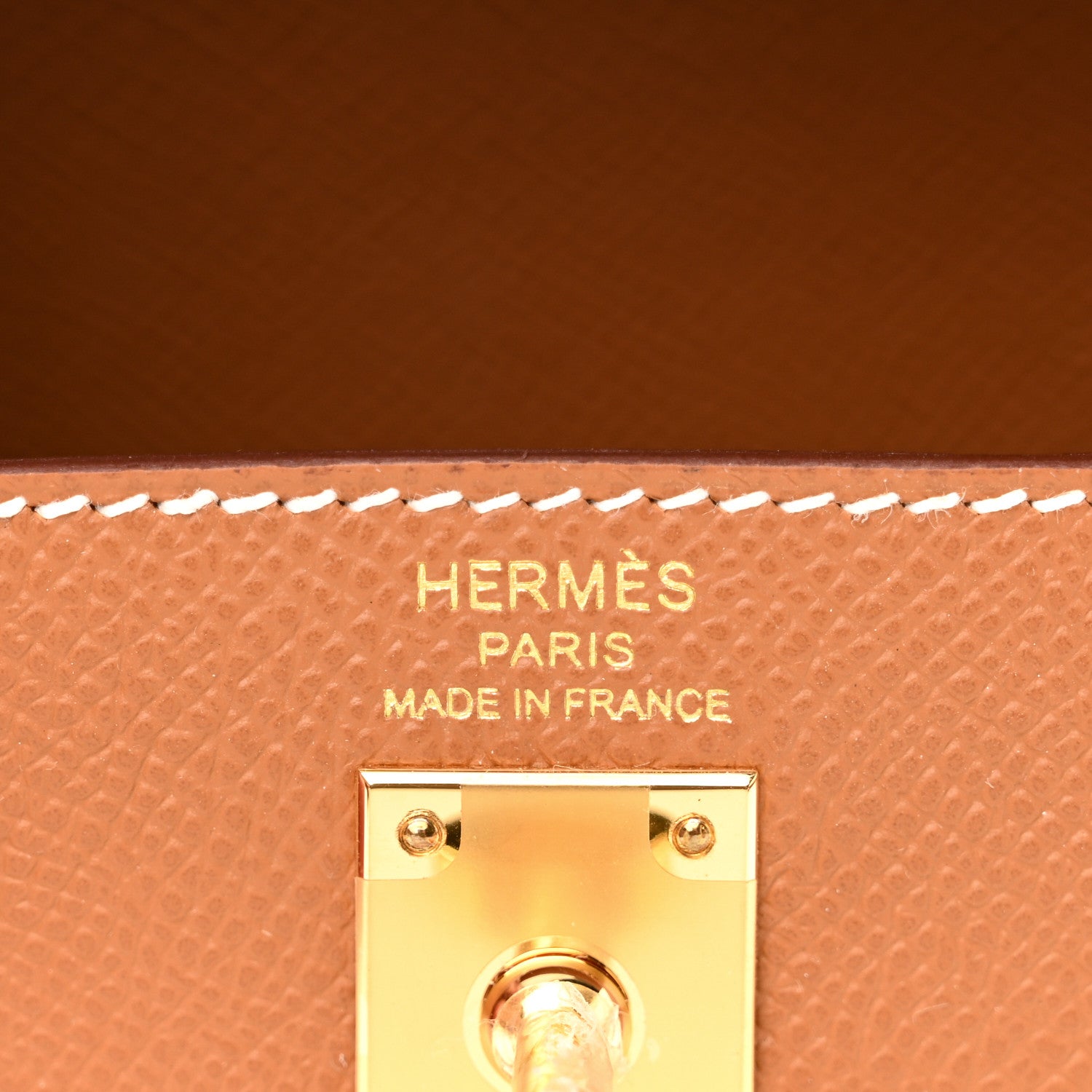 Hermes Epsom Kelly Sellier 25 Gold 6 of 11