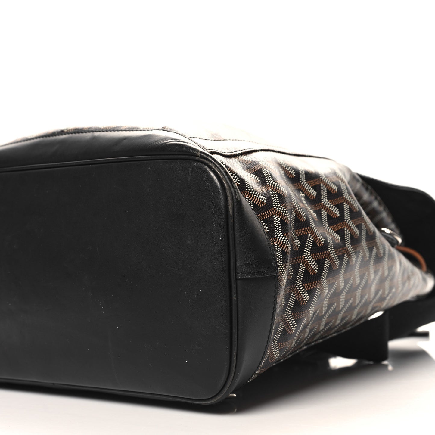 Goyardine Calfskin Alpin MM Backpack Black