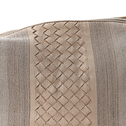 Bottega Veneta Nappa Intrecciato Stitched Small Shoulder Bag Taupe 8 of 10