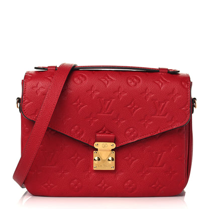 Louis Vuitton Empreinte Pochette Metis Cherry 1 of 10