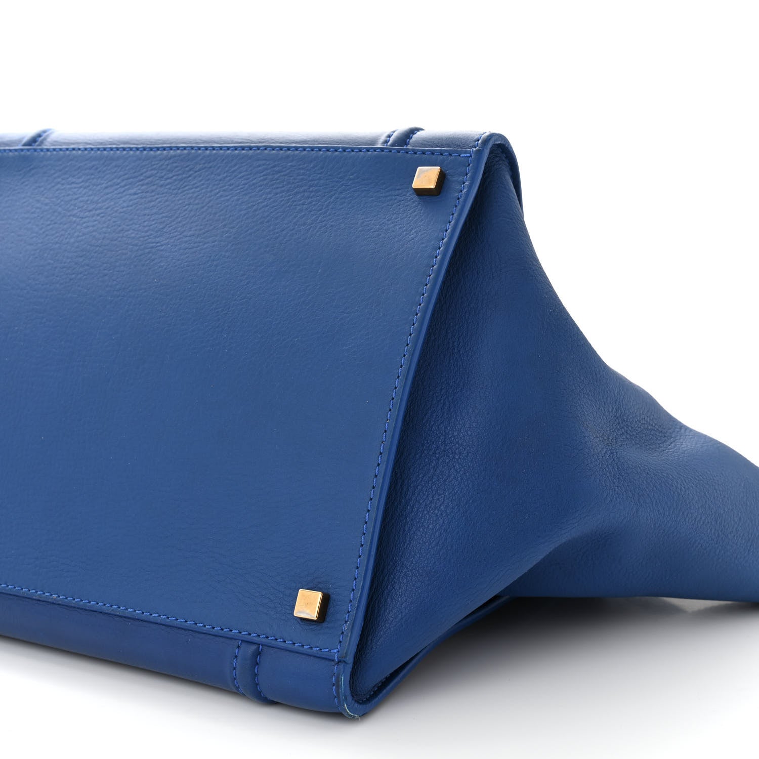 Celine Supple Calfskin Medium Phantom Luggage Royal Blue 11 of 18