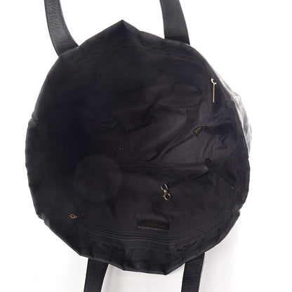 Chanel Nylon Large Travel Tote Black 4 of 9
