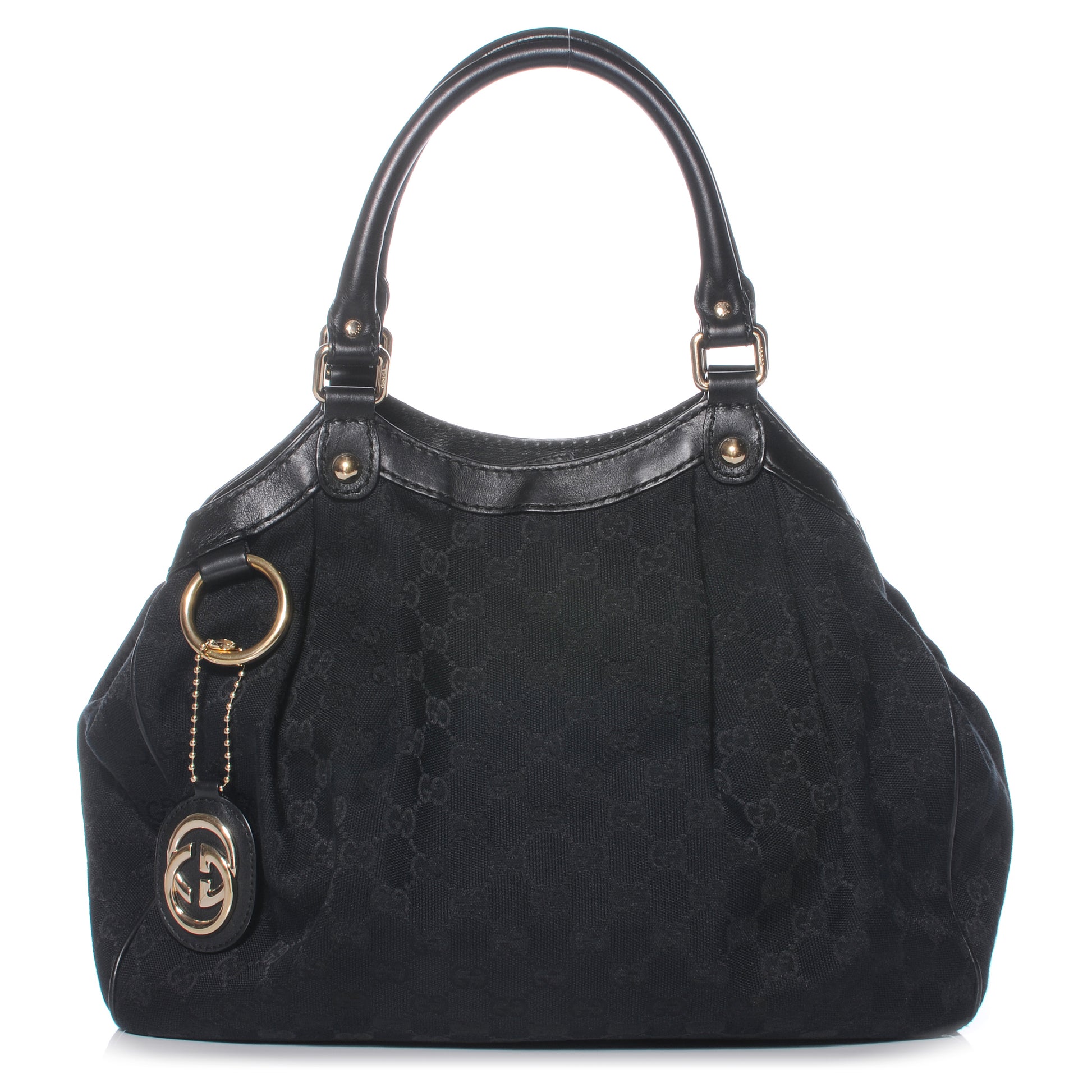 Gucci Monogram Medium Sukey Black 1 of 8