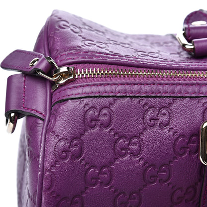 Gucci Guccissima Medium Joy Boston Purple 15 of 15